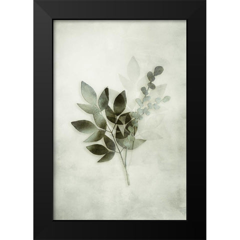 Tropical Night in Green I Black Modern Wood Framed Art Print by Haase, Andrea