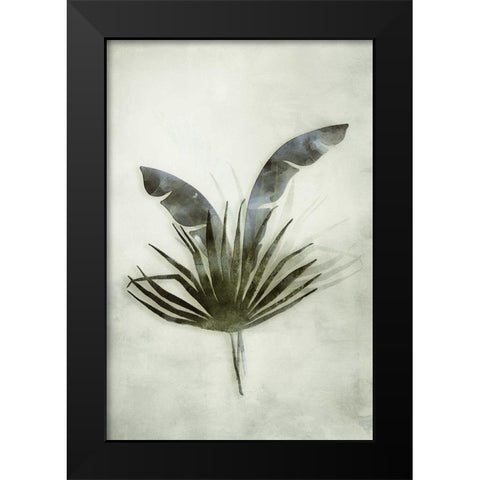 Tropical Night in Green II Black Modern Wood Framed Art Print by Haase, Andrea