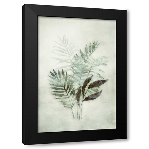 Tropical Night in Green III Black Modern Wood Framed Art Print by Haase, Andrea