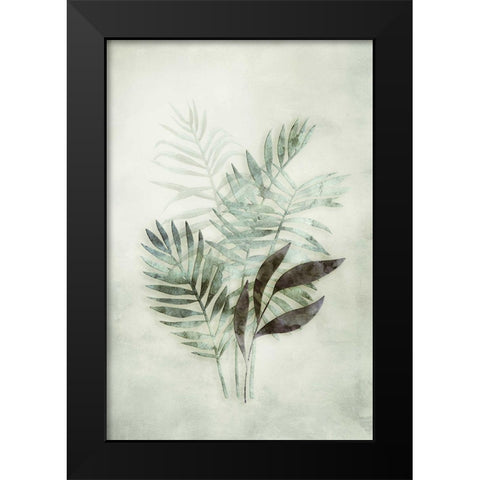 Tropical Night in Green III Black Modern Wood Framed Art Print by Haase, Andrea