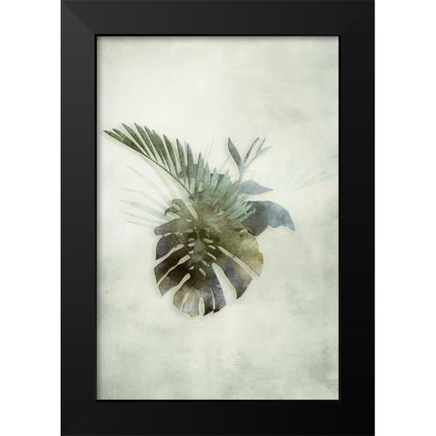 Tropical Night in Green IV Black Modern Wood Framed Art Print by Haase, Andrea