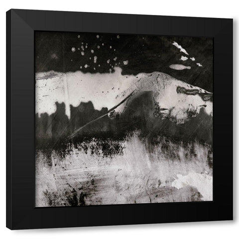 Neutral Amaze II Black Modern Wood Framed Art Print by Aryai, Sia