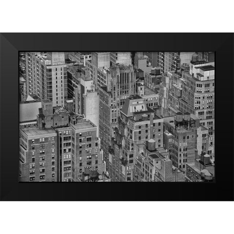 Velvet Views I Black Modern Wood Framed Art Print by Stelfox, Norm