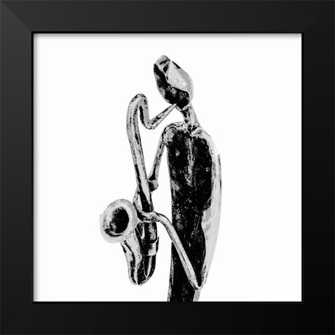 Velvet Entertainers II Black Modern Wood Framed Art Print by Stelfox, Norm