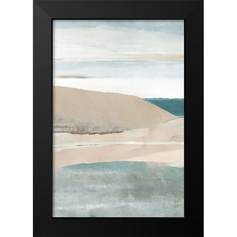Allonby I Black Modern Wood Framed Art Print by Kouta, Flora
