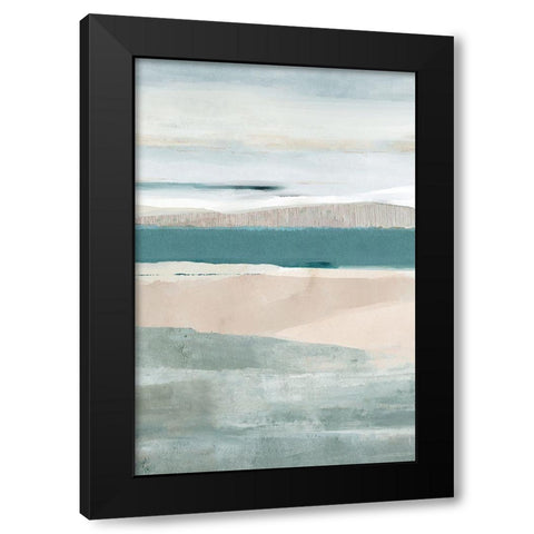 Allonby III Black Modern Wood Framed Art Print by Kouta, Flora