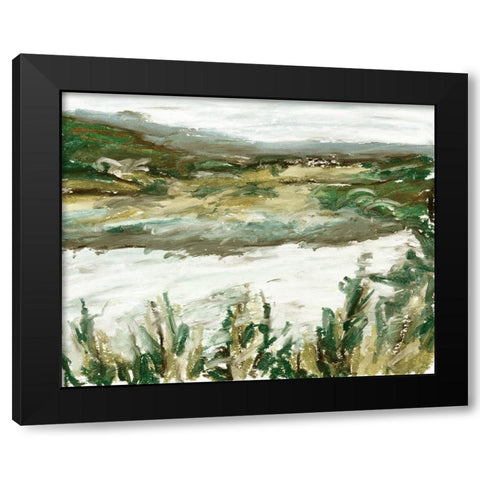 Further II Black Modern Wood Framed Art Print by Wang, Melissa