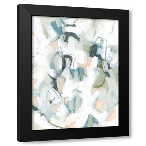 Pastel Equation II Black Modern Wood Framed Art Print with Double Matting by Vess, June Erica