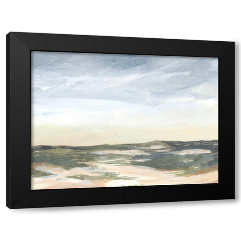 Stormy Sandbar I Black Modern Wood Framed Art Print by Parker, Jennifer Paxton
