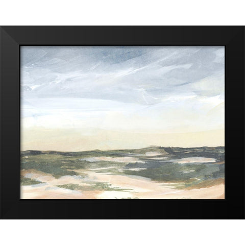 Stormy Sandbar I Black Modern Wood Framed Art Print by Parker, Jennifer Paxton