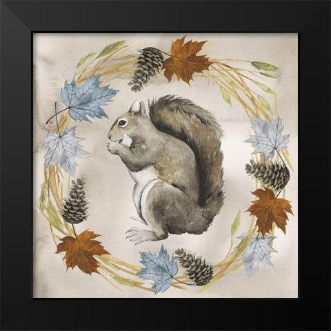 Fall Babies I Black Modern Wood Framed Art Print by Popp, Grace