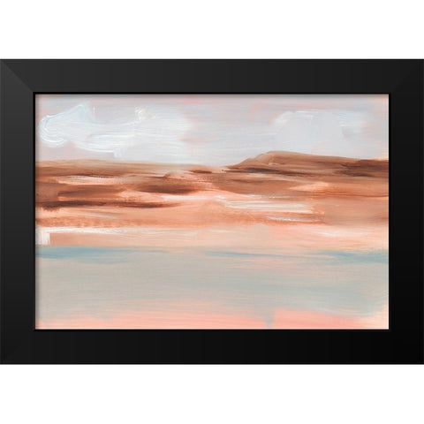 Desert Haze II Black Modern Wood Framed Art Print by Harper, Ethan