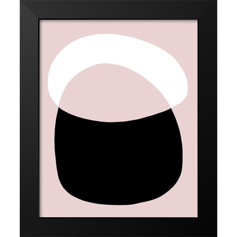 Rose Gate IV Black Modern Wood Framed Art Print by Green, Jacob