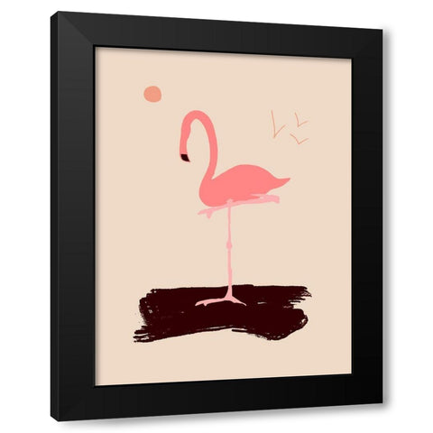 Native Floridian I Black Modern Wood Framed Art Print with Double Matting by Green, Jacob