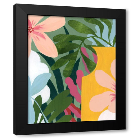 Gems of the Tropics II Black Modern Wood Framed Art Print by Popp, Grace