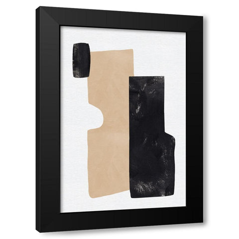 Rosetta Stones I Black Modern Wood Framed Art Print by Green, Jacob
