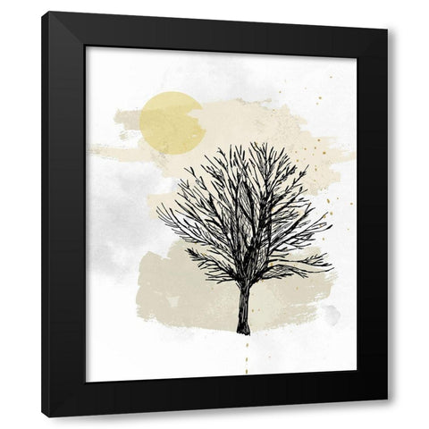 The Nook I Black Modern Wood Framed Art Print by Smith, Karen