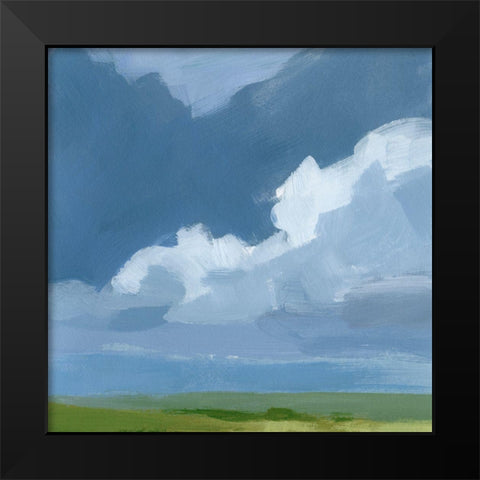 Lush Terrain IV Black Modern Wood Framed Art Print by Barnes, Victoria