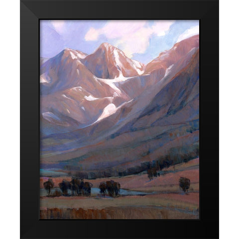 Epic II Black Modern Wood Framed Art Print by OToole, Tim