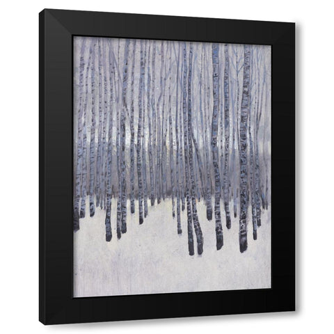 Bare Trees in Winter I Black Modern Wood Framed Art Print by OToole, Tim