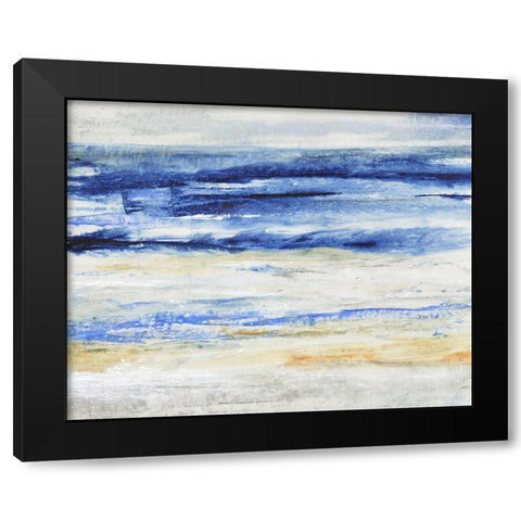 Choppy Seas II Black Modern Wood Framed Art Print by OToole, Tim