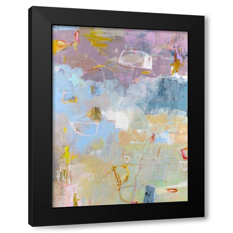 Whilst I Black Modern Wood Framed Art Print with Double Matting by Jachimiec, Sue