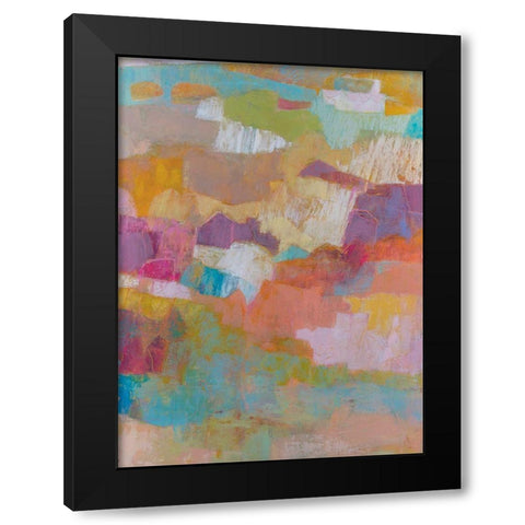 Kindill II Black Modern Wood Framed Art Print with Double Matting by Jachimiec, Sue