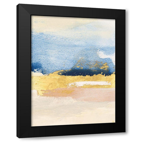 Pampa II Black Modern Wood Framed Art Print with Double Matting by Jachimiec, Sue