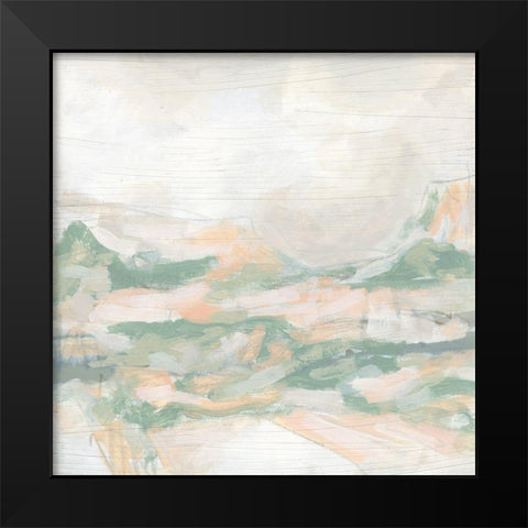 Coral Canyon II Black Modern Wood Framed Art Print by Vess, June Erica