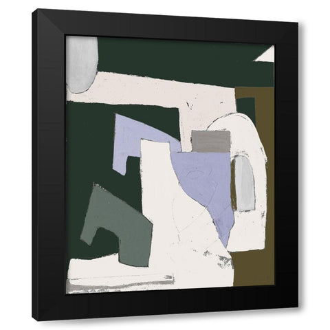 Custom The Olive Press Room Black Modern Wood Framed Art Print by Delamater, Rob