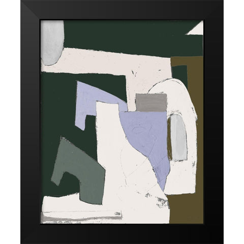 Custom The Olive Press Room Black Modern Wood Framed Art Print by Delamater, Rob