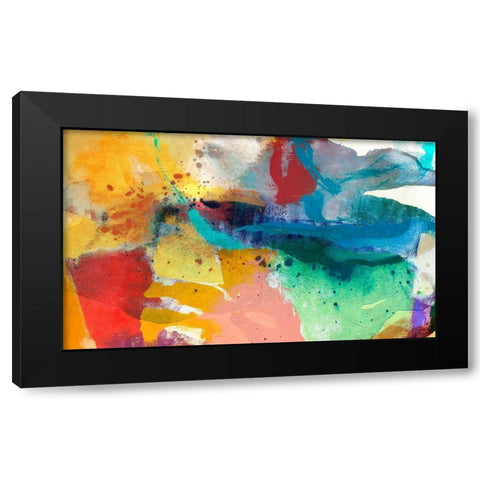 Observation 6 Black Modern Wood Framed Art Print with Double Matting by Jasper, Sisa