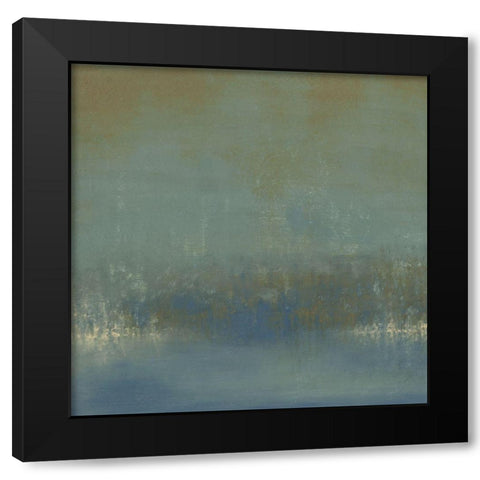 Across the Bay I Black Modern Wood Framed Art Print by Gordon, Sharon