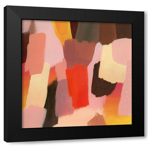 Cherry Cola I Black Modern Wood Framed Art Print by Popp, Grace