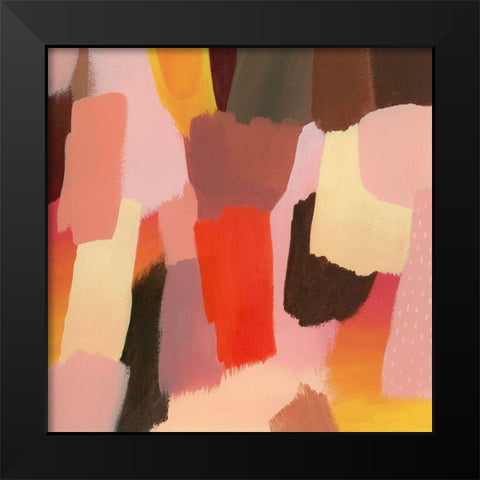 Cherry Cola I Black Modern Wood Framed Art Print by Popp, Grace