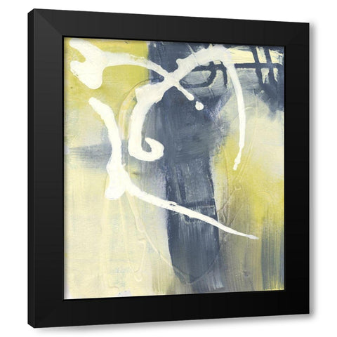 Delightful II Black Modern Wood Framed Art Print by Combs, Joyce
