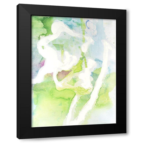 Rising Above II Black Modern Wood Framed Art Print with Double Matting by Combs, Joyce
