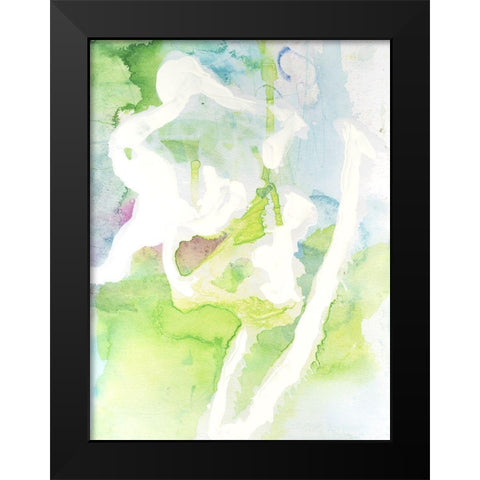 Rising Above II Black Modern Wood Framed Art Print by Combs, Joyce