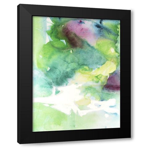 Rising Above IV Black Modern Wood Framed Art Print with Double Matting by Combs, Joyce