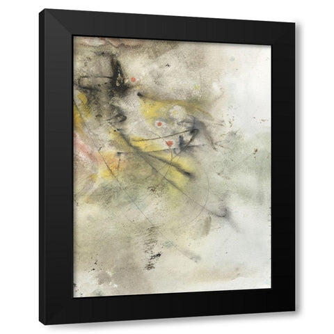 Soft Inspiration II Black Modern Wood Framed Art Print by Combs, Joyce