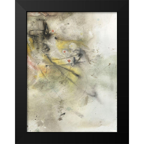 Soft Inspiration II Black Modern Wood Framed Art Print by Combs, Joyce