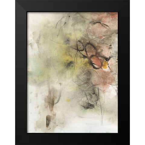 Soft Inspiration III Black Modern Wood Framed Art Print by Combs, Joyce