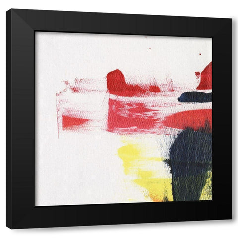 Evolution II Black Modern Wood Framed Art Print by Combs, Joyce