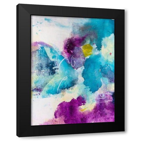 Dreaming I Black Modern Wood Framed Art Print with Double Matting by Combs, Joyce