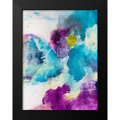 Dreaming I Black Modern Wood Framed Art Print by Combs, Joyce