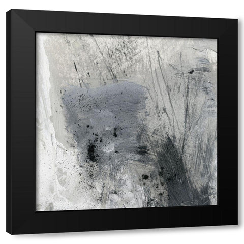Muddled Neutrals III Black Modern Wood Framed Art Print with Double Matting by Parker, Jennifer Paxton