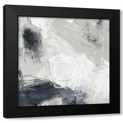 Muddled Neutrals V Black Modern Wood Framed Art Print with Double Matting by Parker, Jennifer Paxton