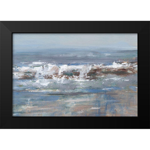 Overcast Tides I Black Modern Wood Framed Art Print by Harper, Ethan