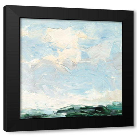 Lost in the Clouds II Black Modern Wood Framed Art Print by Harper, Ethan