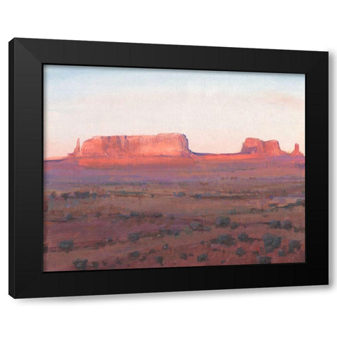 Red Rocks at Dusk I Black Modern Wood Framed Art Print by OToole, Tim